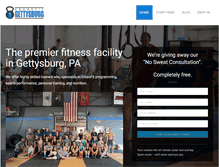 Tablet Screenshot of crossfitgettysburg.com